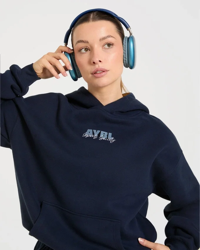 Sports Society Oversized Hoodie