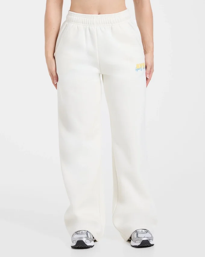 Sports Society Oversized Straight Leg Joggers