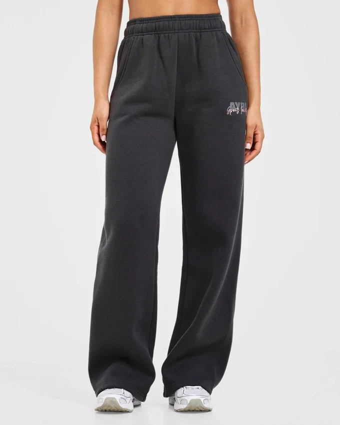 Sports Society Oversized Straight Leg Joggers