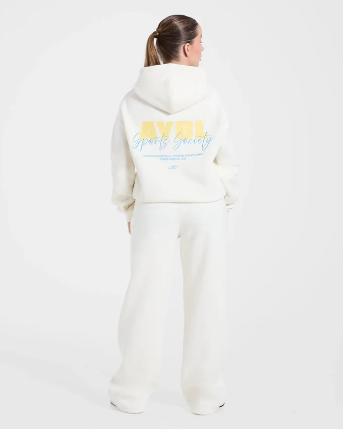 Sports Society Oversized Straight Leg Joggers