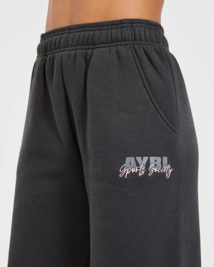 Sports Society Oversized Straight Leg Joggers