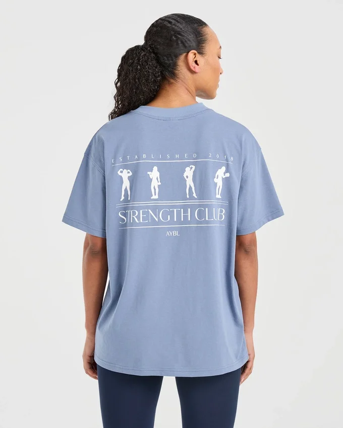 Strength Club Oversized T Shirt