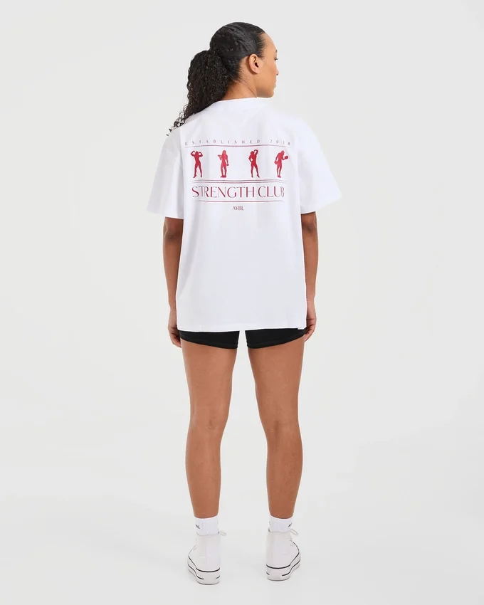 Strength Club Oversized T Shirt