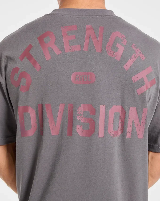 Strength Division Oversized T Shirt