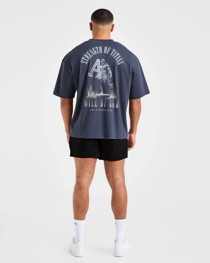 Strength Of Titans Oversized T Shirt