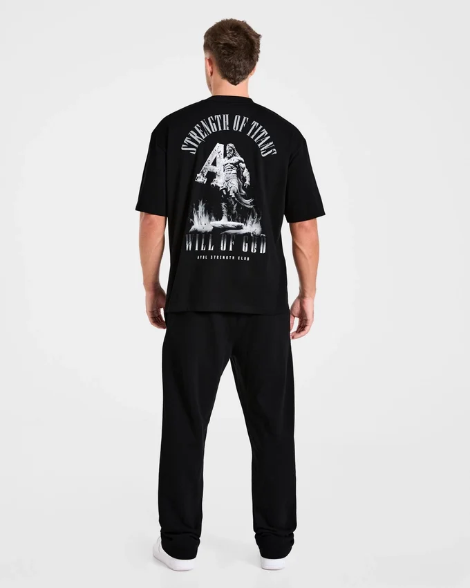 Strength Of Titans Oversized T Shirt