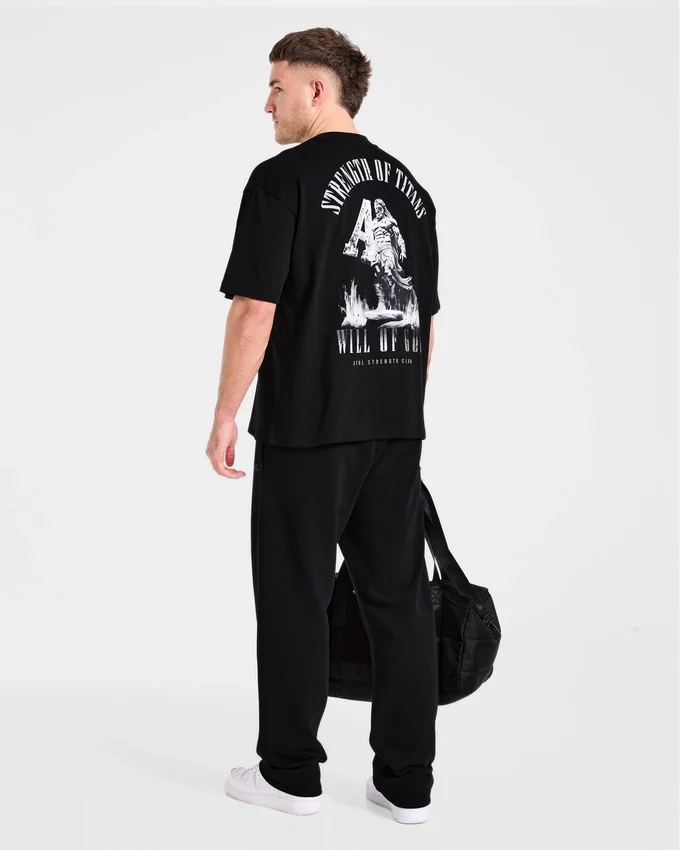 Strength Of Titans Oversized T Shirt