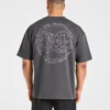 Training Dept. Illustration Oversized T Shirt