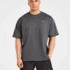 Training Dept. Illustration Oversized T Shirt