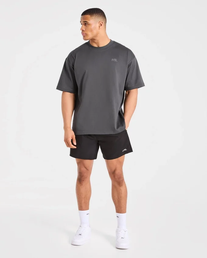 Training Dept. Illustration Oversized T Shirt
