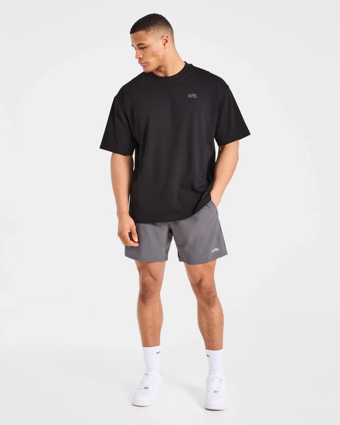 Training Dept. Illustration Oversized T Shirt