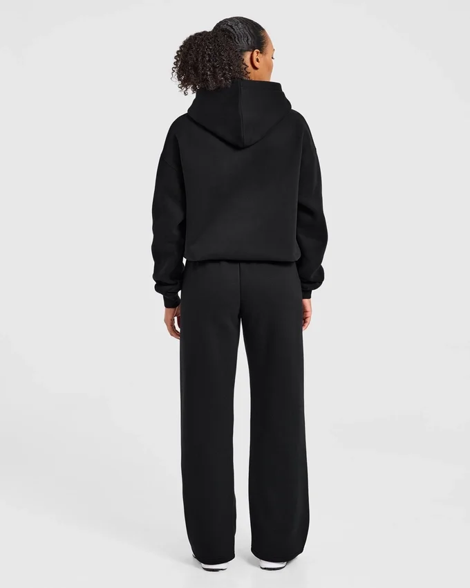 Varsity Applique Oversized Hoodie