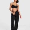 Varsity Applique Oversized Straight Leg Joggers