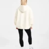 Varsity Minimal Logo Oversized Knitted Hoodie