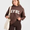 Varsity Oversized Knitted Hoodie