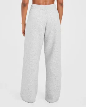 Varsity Oversized Knitted Joggers