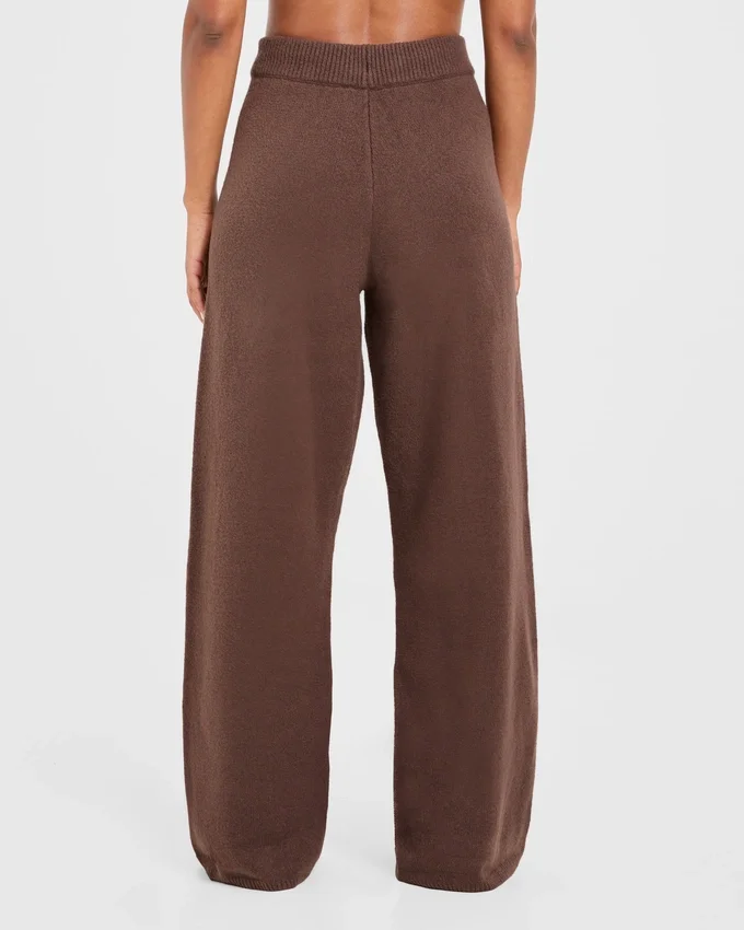 Varsity Oversized Knitted Joggers