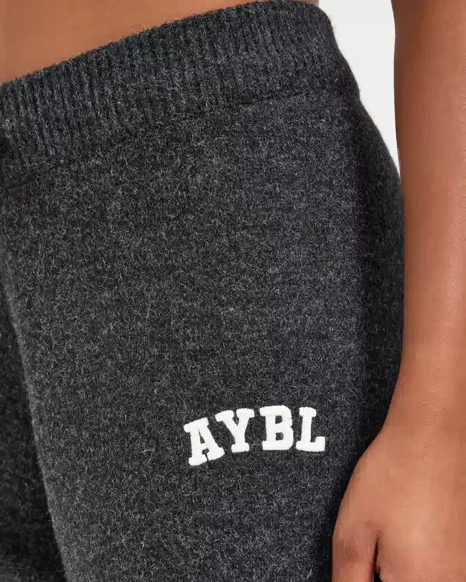 Varsity Oversized Knitted Joggers