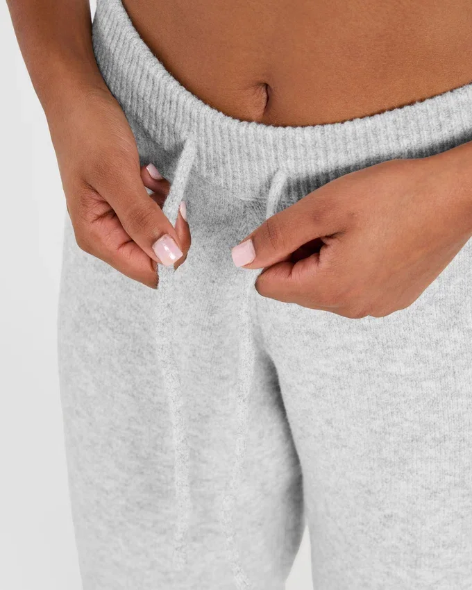 Varsity Oversized Knitted Joggers