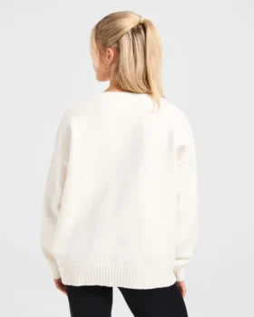 Varsity Oversized Knitted Sweater