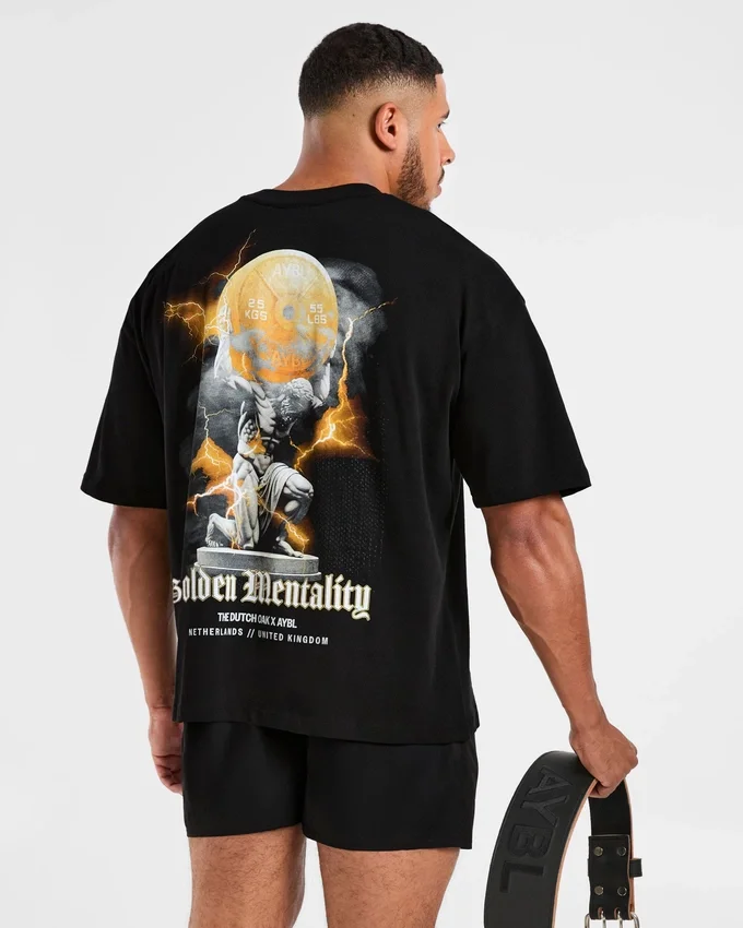 Wesley Vissers x Golden Mentality Oversized T Shirt