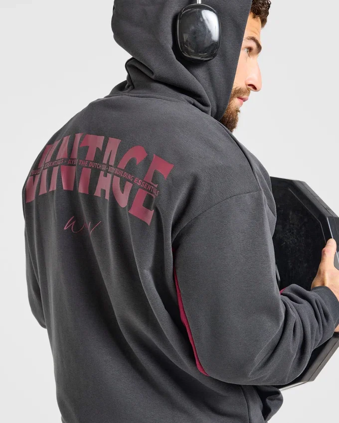 Wesley Vissers x Oversized Zip Up Hoodie